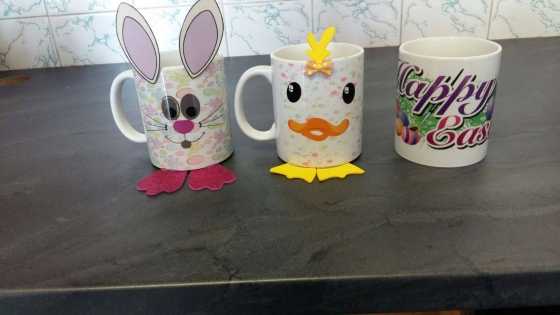 Easter mugs