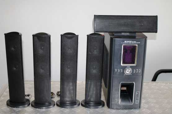 Ecco 5.1 Home Theatre S022291C Rosettenvillepawnshop