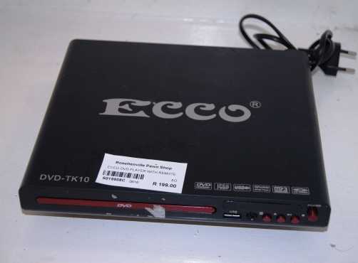 Ecco DVD Player S019908C Rosettenvillepawnshop