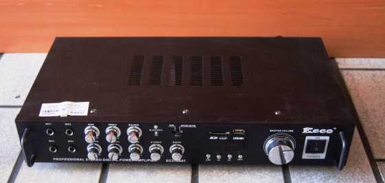 Ecco Professional Amplifier S020606A Rosettenvillepawnshop