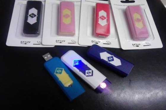 Eco friendly usb charged electronic lighter