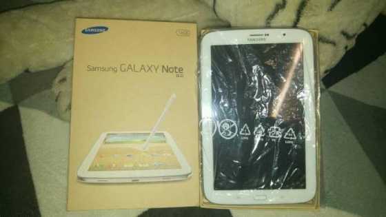 Ek het n so te se nuwe Samsung Note 8 in sy boks