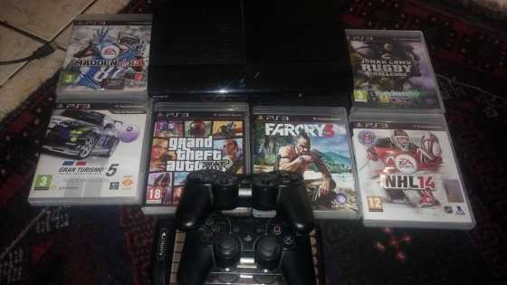 Ekt n 500g playstation 3 slim met 6 games