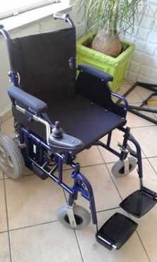 Electrical wheelchair.