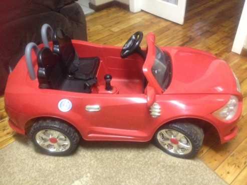 Electronic child car