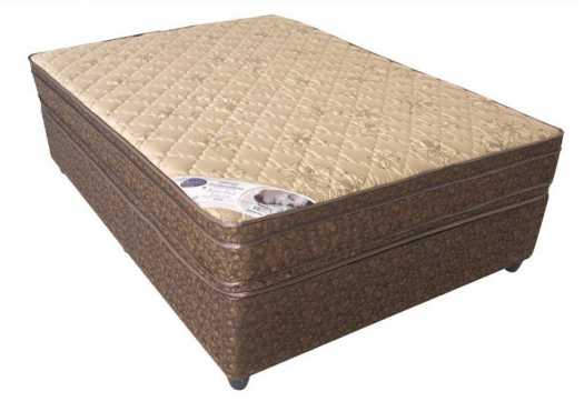 Elegance Euro Top Base and Mattress - 3 quarter