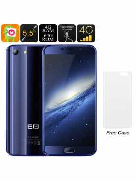 Elephone S7 Android Phone - Android 7.1, Deca-Core CPU, 4GB RAM, Dual-IMEI, 4G, 5.5-Inc