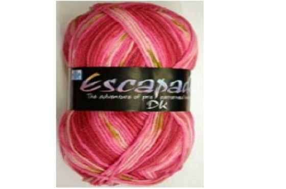 elle Yarns Escapade wool Double Knit 5 x 100g Ball  500g Pack