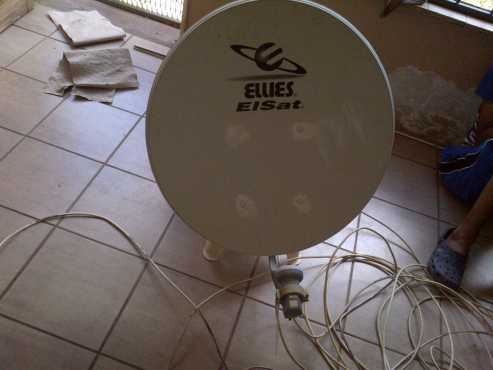 Ellies El-sat Satellite 60 cm dish for sale.