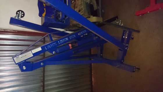 Engine crane and stand