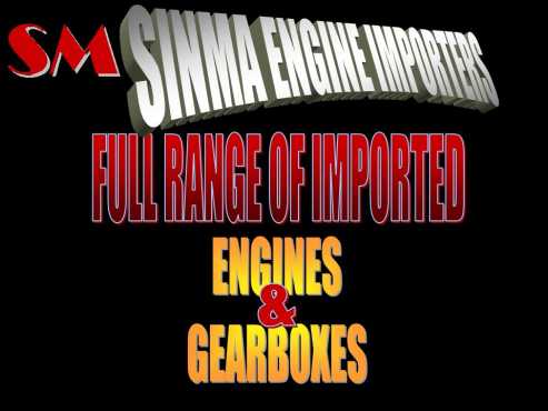 ENGINES AND GEARBOXES