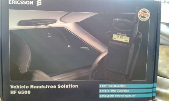 Ericsson Vehicle Handsfree Kit (self Installation