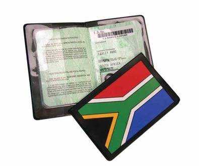 Escape SA flag passport cover