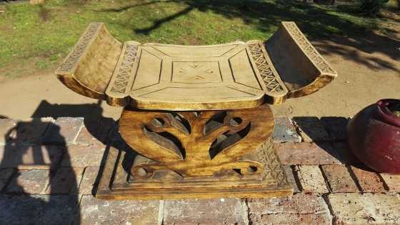 Ethiopian Carved Stool