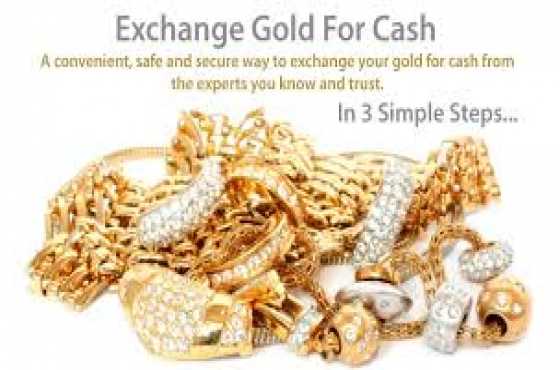 EXCHANGE GOLD FOR CASH