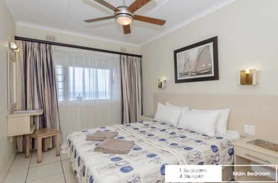 Exclusive, full sea view unit available at the Suntide resort, Winklespruit.