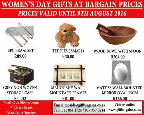 EXCLUSIVE GIFTS THIS WOMEN039S DAY REAL BARGAIN AT GIFT BARGAINS