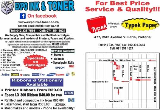 expo ink amp toner