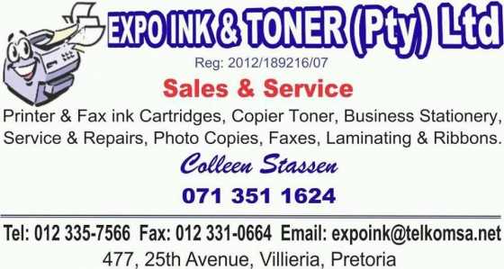 expo ink toner