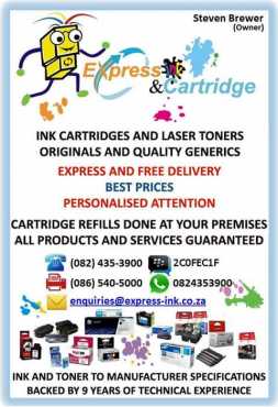 Express ink amp  Cartriges