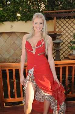 F Wilson - custom designed and made Matric farewell  Formal dress FOR SALE