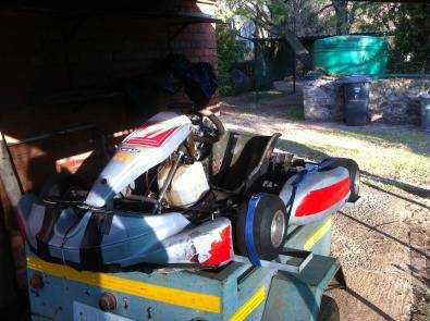 F400 race ready kart - R15500 - URGENT sale