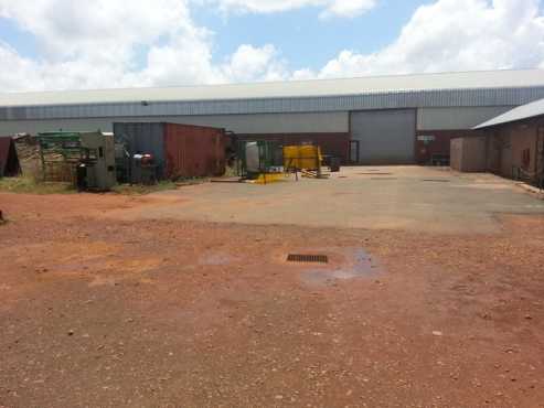 Factory 1100m  yard Rosslyn To Let For Sale