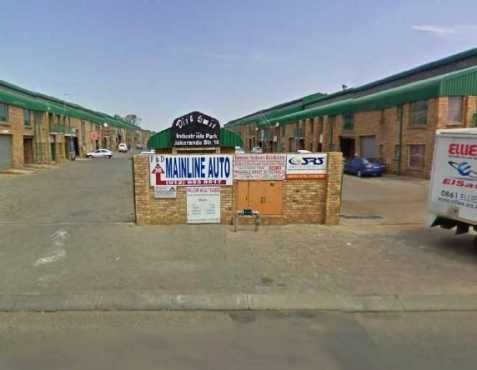 FACTORY  WAREHOUSE FOR SALE IN A SECURE INDUSTRIAL PARK IN HENNOPS PARK, CENTURION