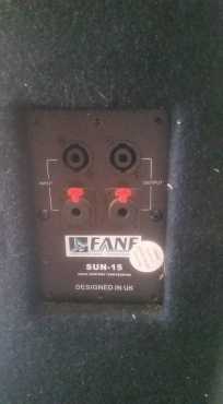 FANE speaker.