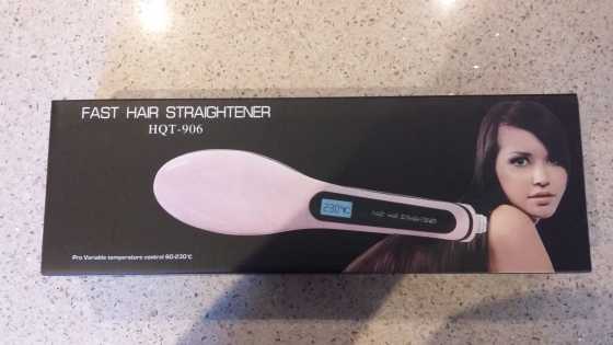 Fast Hair Straightener Brush