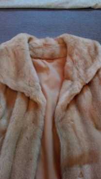 Faux fur Minnk look alike three quarter length jacketw