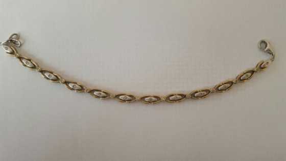 Female Gold and White Gold Bracelet