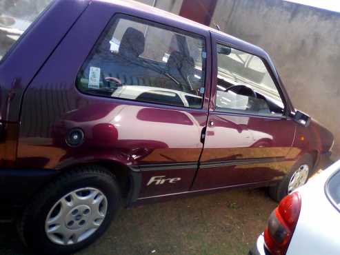 Fiat Uno Fire, very low millage on clock 128000km, still very good and reliable and very light on f