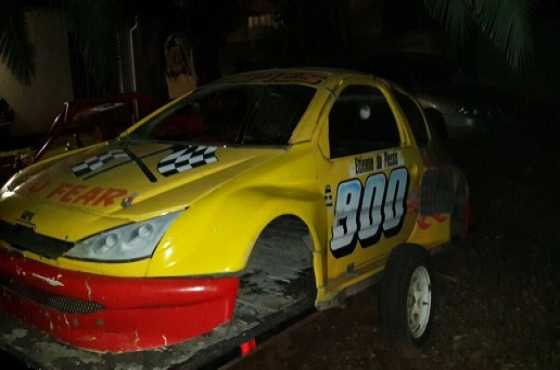 Fiber body Peugeot 206 ( body only ) oval or long track