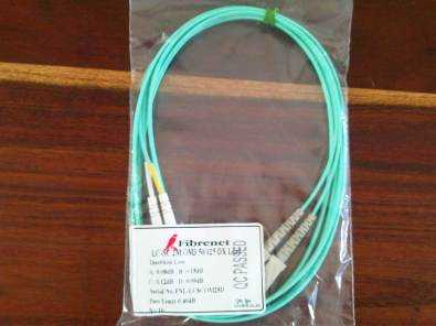 FIBRE OPTIC PATCH LEADS LCSC 2M OM3 50125 DX LEAD