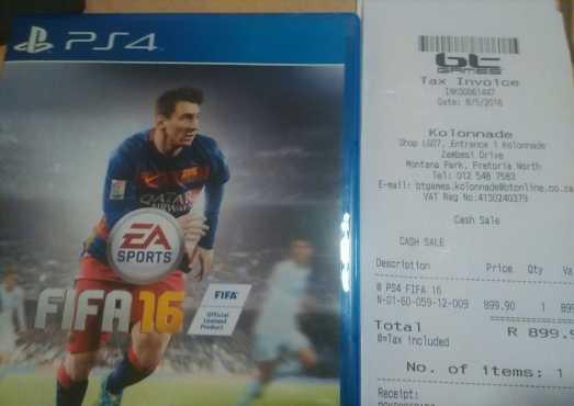 FIFA2016 PS4 Game  Uncharted4 PS4