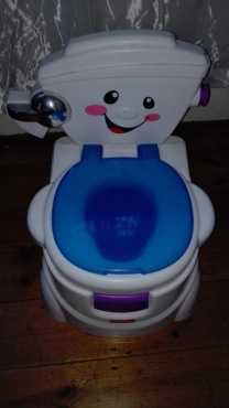 Fisher-Price play and learn singing potty white