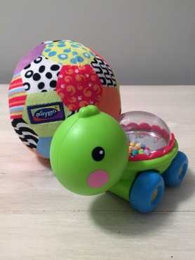 Fisherprice Poppity Pop Turtle and Playgrow Rattle ball