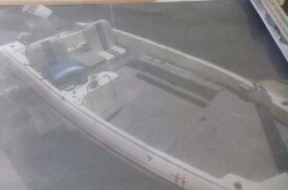 fishing boat plus motor and trailer