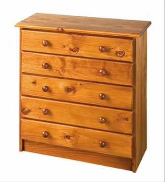 Five Drawer Chest set