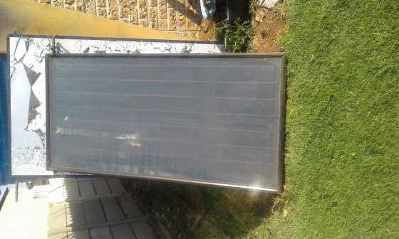 Flat panel solar heating system complete R2000