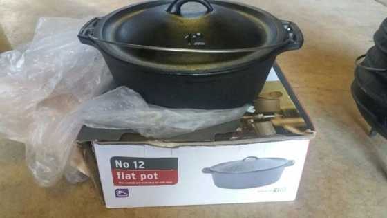 Flat pot Nom 12