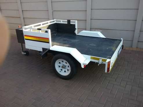 Flatbed Motorcycle and or Quad Trailer