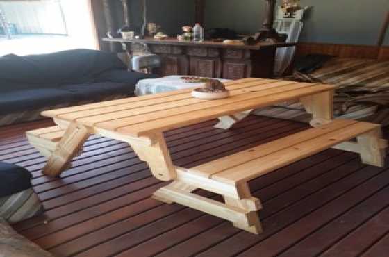 Folding bench