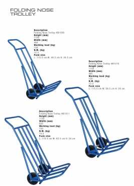 FOLDING NOSE TROLLEYS BRAND NEW SMALL R599.99