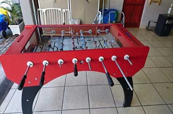 Foos ball table