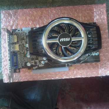 For Sale MSI R5770 ATI Radeon Graphics Cart 1GB GDDR5 Direct x 11