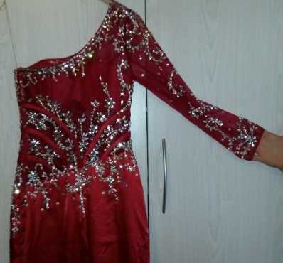 For Sale Red Evening Gown