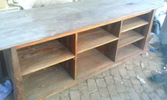 for those who know something about furniture 350kg Solid Teak Tv stand worth R 26000