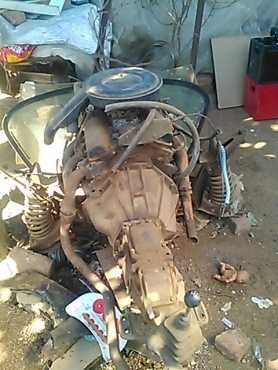 ford 3 liter engine and gear box